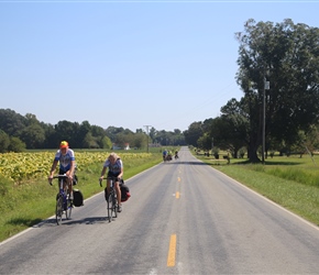 Tony and Sue through North Carolina