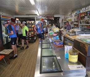 Typical country store in Bentonville. 