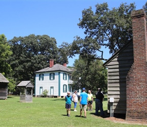 Bentonville battlefield hospital and Hardy House