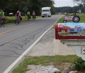 American letterboxes are numerous and often beautifully decorated