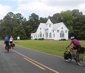 Linda passes Parkers United Church