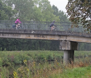 Over the canal