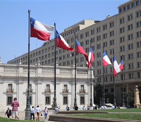 Presidential Palace in Santiago Chile