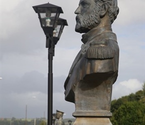 Statue at Puerto Varas