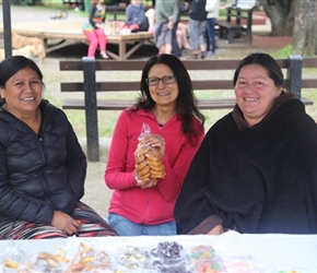 Sima and biscuits from the ladies selling in the village