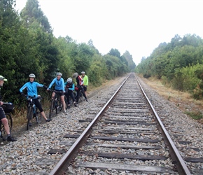 Along tracks from Puerto Varas