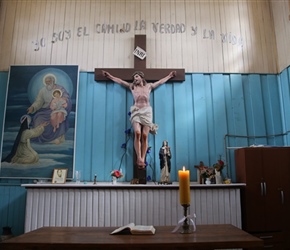 Statue in church