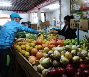 Lorna fruit choosing