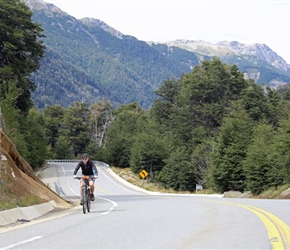 Lester Evans on the 7 Lakes ride