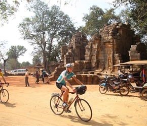 Carel passes Ta Prohm