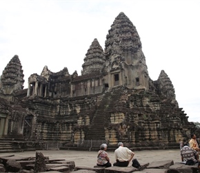 Inside Angkor Wat