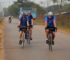 Phil and Chris Colyer out of Siam Reap