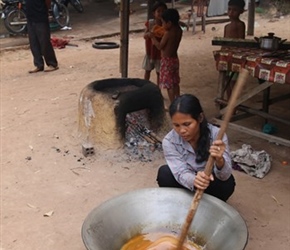 Palm Sugar making