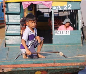 Boy on Ferry