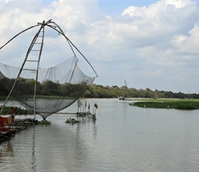 Fishing Rig on Tonle Sap River