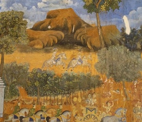 Mural at Royal Palace