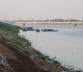 Riverside garden Phnom Penh