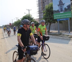 Steve at Choeung Ek Genocidal Centre