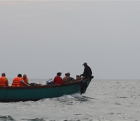 Boat to Rabbit Island