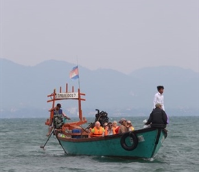 Boat to Rabbit Island