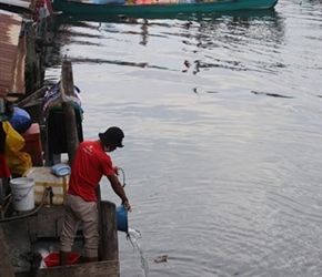 Harbour on Road to Sihanoukville, Cambodia