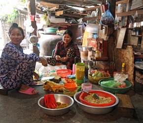 Kitchen at Lunch stop