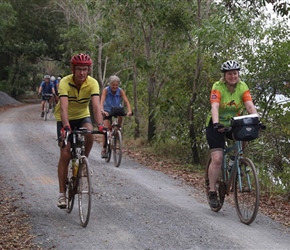 Martin and Jo leave Kampot