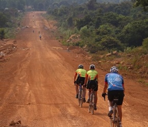 Chris Colyer et al descend red road to Sihanoukville