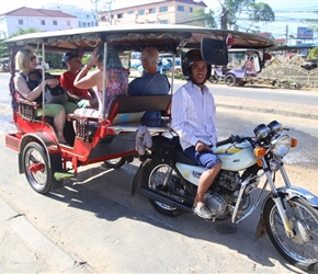 Transport to boat ride