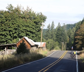 Ken and Linda leave Vernonia