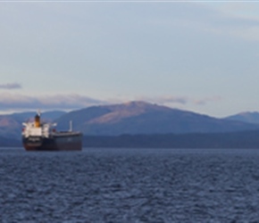 Ships on the Columbia River