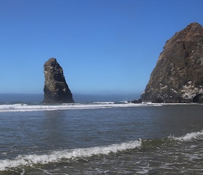 Haystacks Rock on Cannon Beach