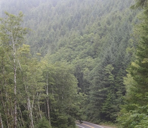 Approaching Cape Lookout State Park