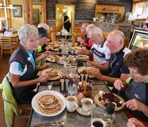 We had breakfast at the Harbour Lights, on the edge of Reedsport