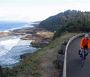 Tony at Cape Perpetua