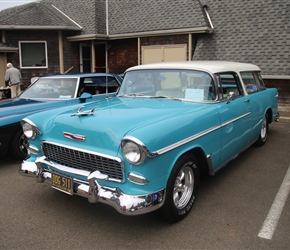 Not far out of Lincoln City we came across a vintage car event