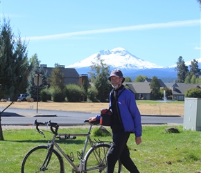 Ian getting ready for a local bike ride