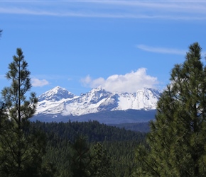 Sisters Mountain from the Three Peaks Road