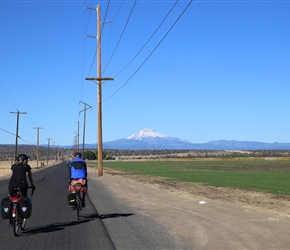 Diane towards Mount Jefferson