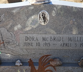 Indian grave in Warm Springs Reservation