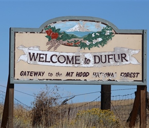 Two farmer brothers named their new home on the arid plains of Central Oregon after themselves and Dufur was born