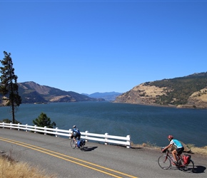 Carel and Malc near Mosier