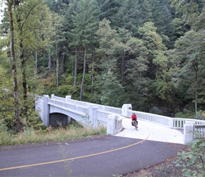 Diane crosses McCord Creek