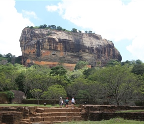 Exitting Sigiriya