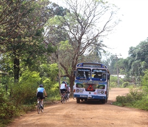 Even the buses use the red roads, so they can't be that bumpy