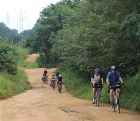 Phil and Malc on red road