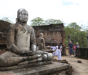 Buddha at Polonnaruwa