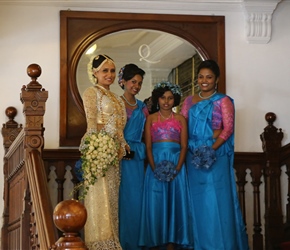 Bride at the Queen Victoria Hotel