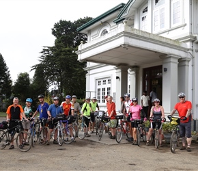 All together at the Ceybank Rest Hotel