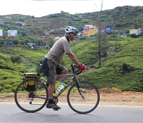 Jack at the start of the descent